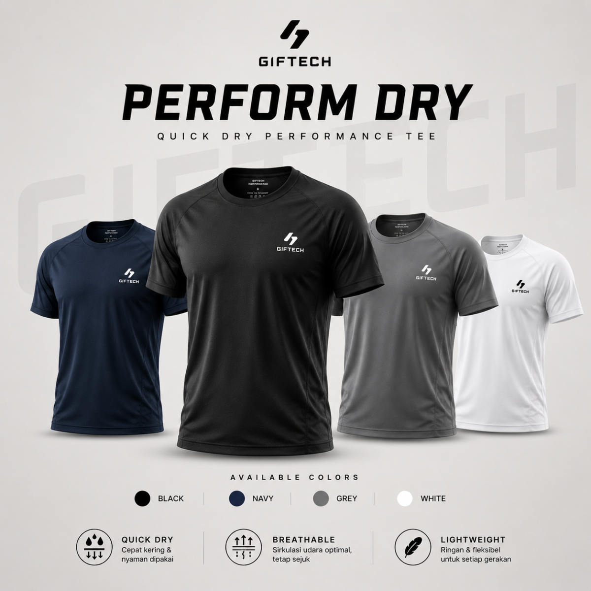 GIFTECH Perform Dry Tee